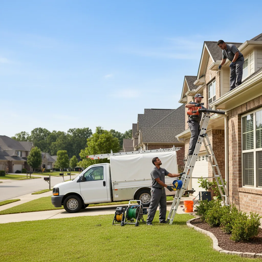 Home Gutter Service in Offerman, GA near me